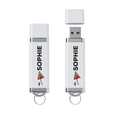 Logo trade corporate gifts image of: USB Talent from stock 8 GB