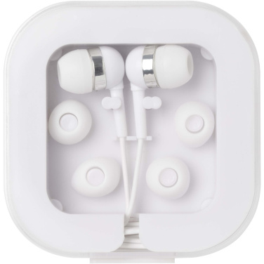 Logotrade promotional gifts photo of: Dofida wired Type-C earbuds with recycled plastic storage box