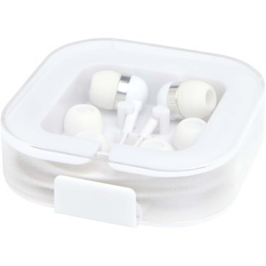 Logotrade promotional item picture of: Baekdu wired Type-C headset with recycled plastic storage box