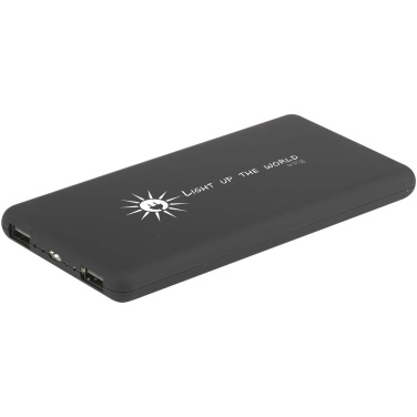 Logo trade promotional merchandise picture of: SCX.design P30 8000 mAh light-up solar power bank