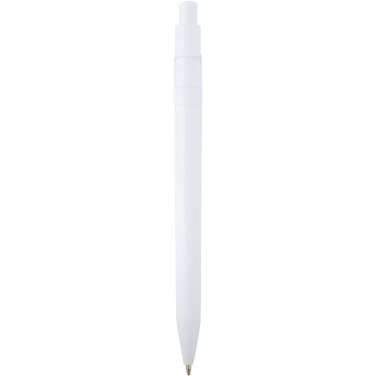 Logo trade promotional giveaways image of: Unica recycled plastic ballpoint pen (blue ink)