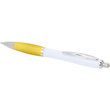 Logotrade advertising product image of: Nash recycled plastic ballpoint pen (blue ink)
