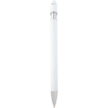Logotrade promotional products photo of: Kish ballpoint pen with silver finish (blue ink)