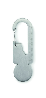 Logotrade promotional giveaway image of: Multifunctional key ring token