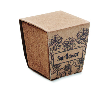 Logo trade promotional products image of: Sunflower growing kit