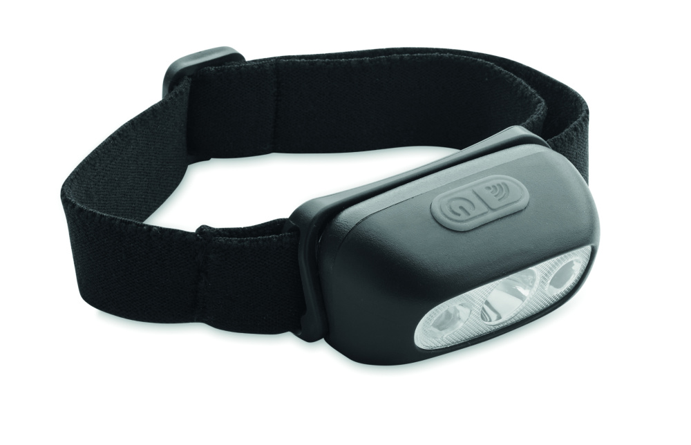 Logo trade promotional giveaways image of: Rechargeable LED head torch