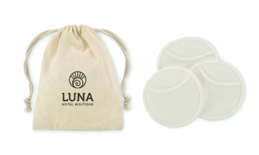 Logotrade promotional items photo of: Reusable face cleaning pad set