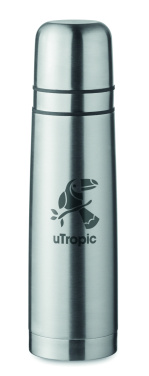Logo trade business gifts image of: Double wall flask 750ml