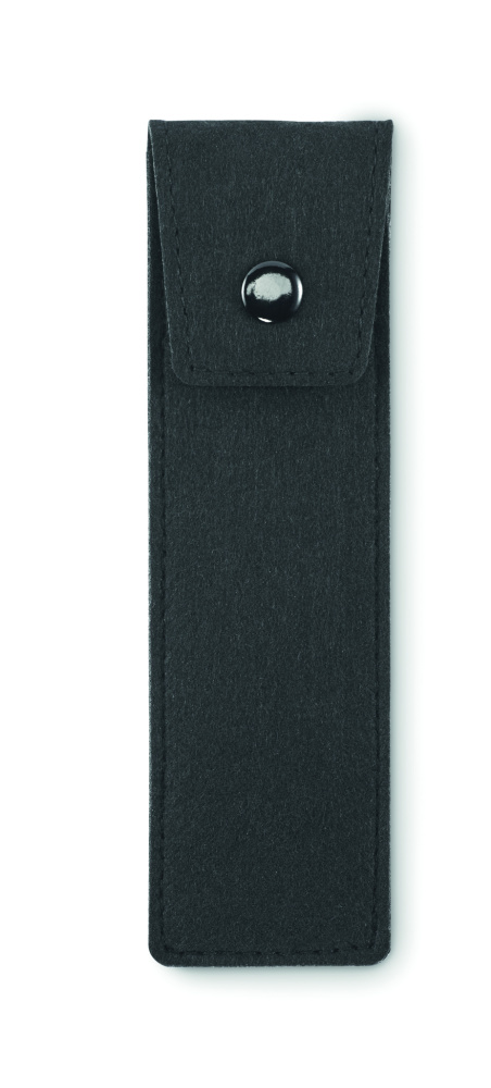 Logo trade promotional gifts picture of: RPET felt pencil case