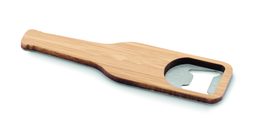 Logotrade advertising product image of: Bamboo bottle opener