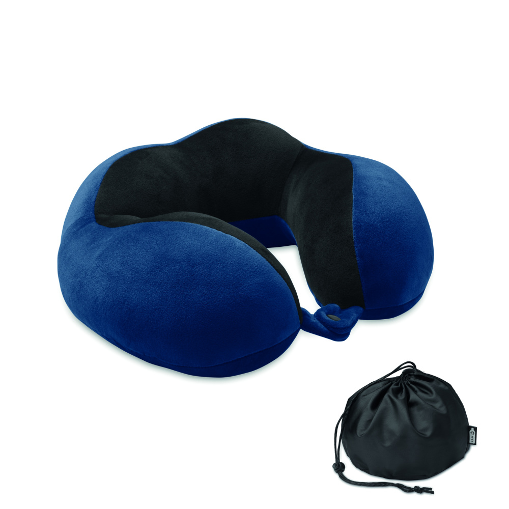 Logo trade corporate gifts image of: Travel pillow in foam