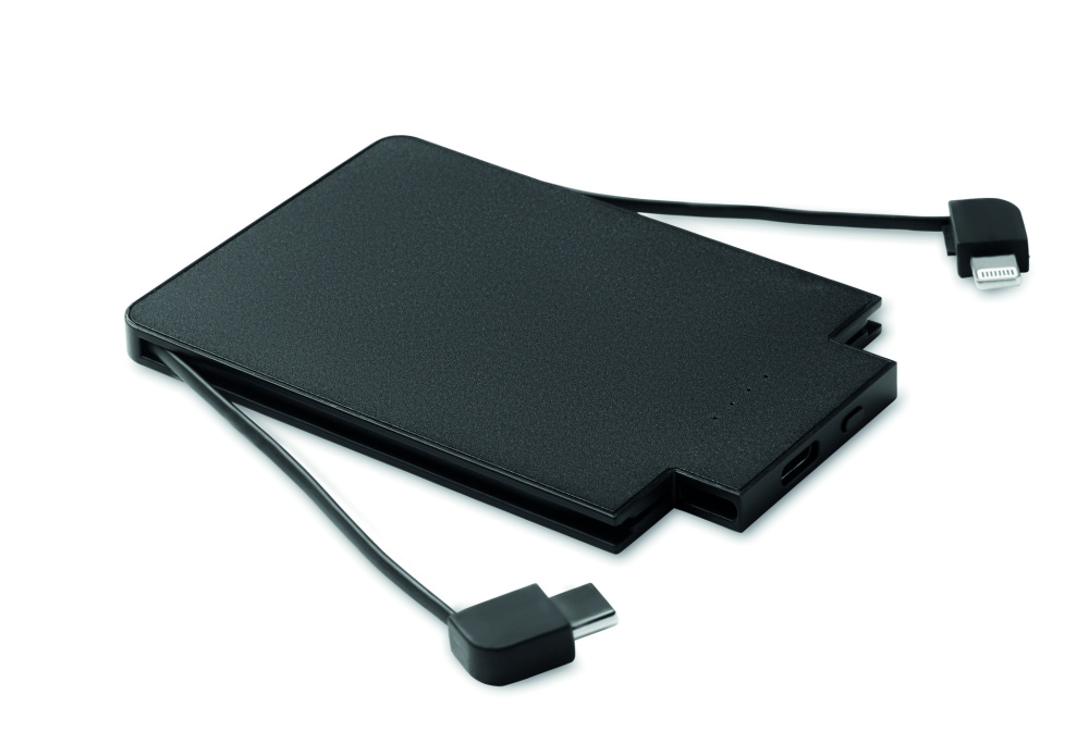 Logo trade business gift photo of: Magnetic power bank 2500 mAh