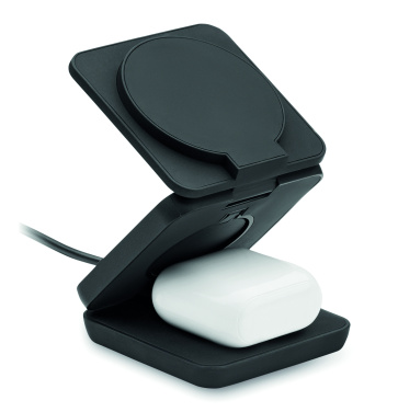 Logo trade advertising products image of: 3in1 foldable charging station