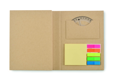 Logo trade promotional items image of: Stationary set with notepad