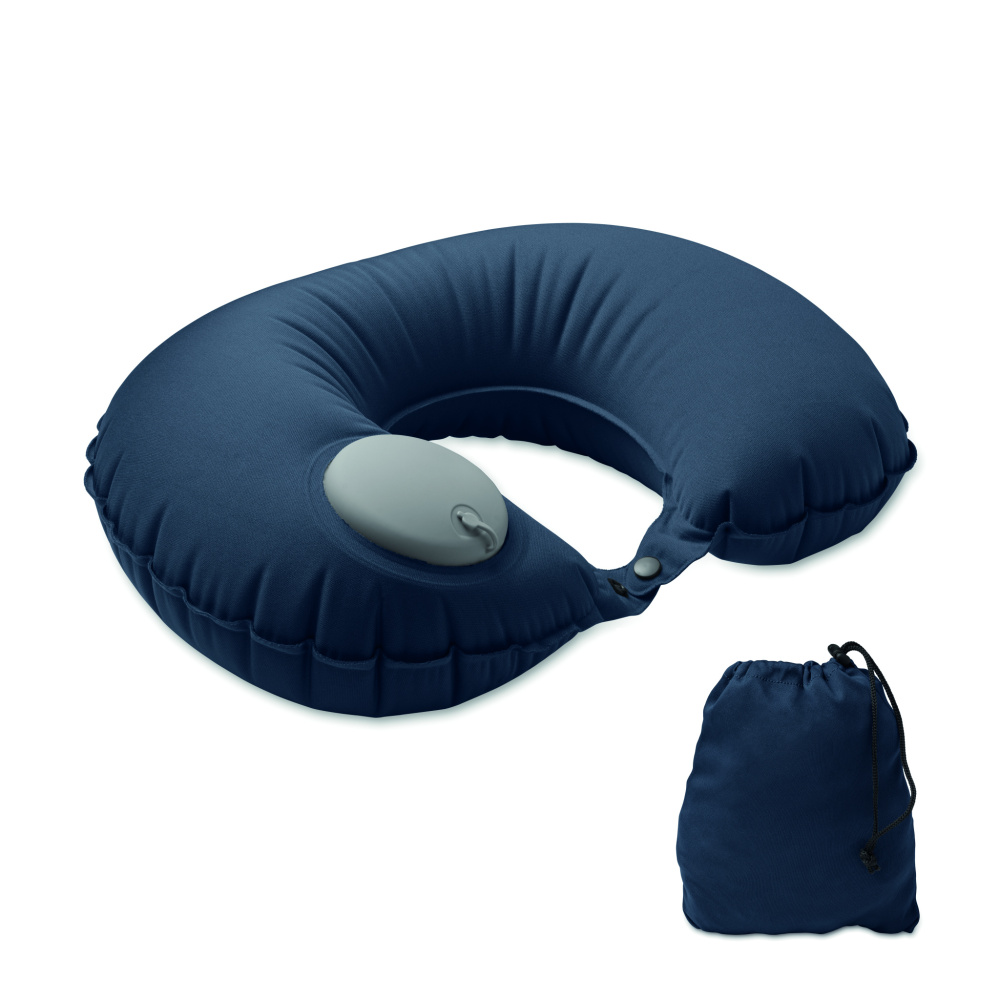 Logo trade promotional items picture of: Fast inflatable travel pillow