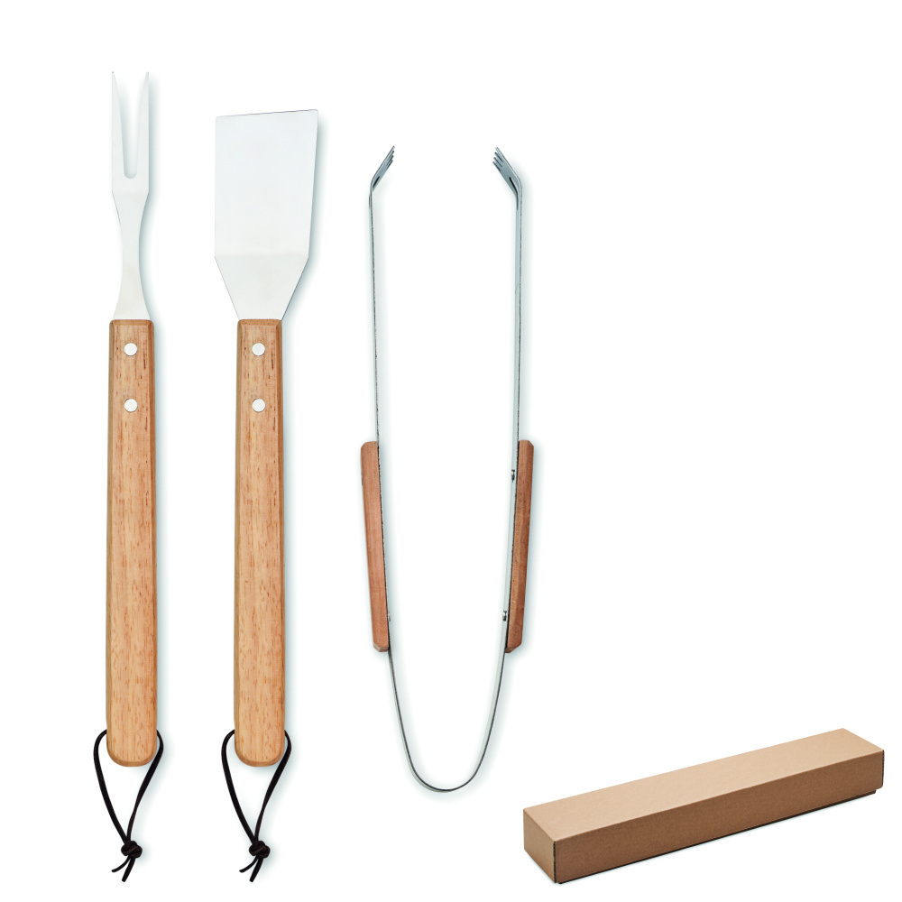 Logotrade promotional gift picture of: Oakwood barbecue set