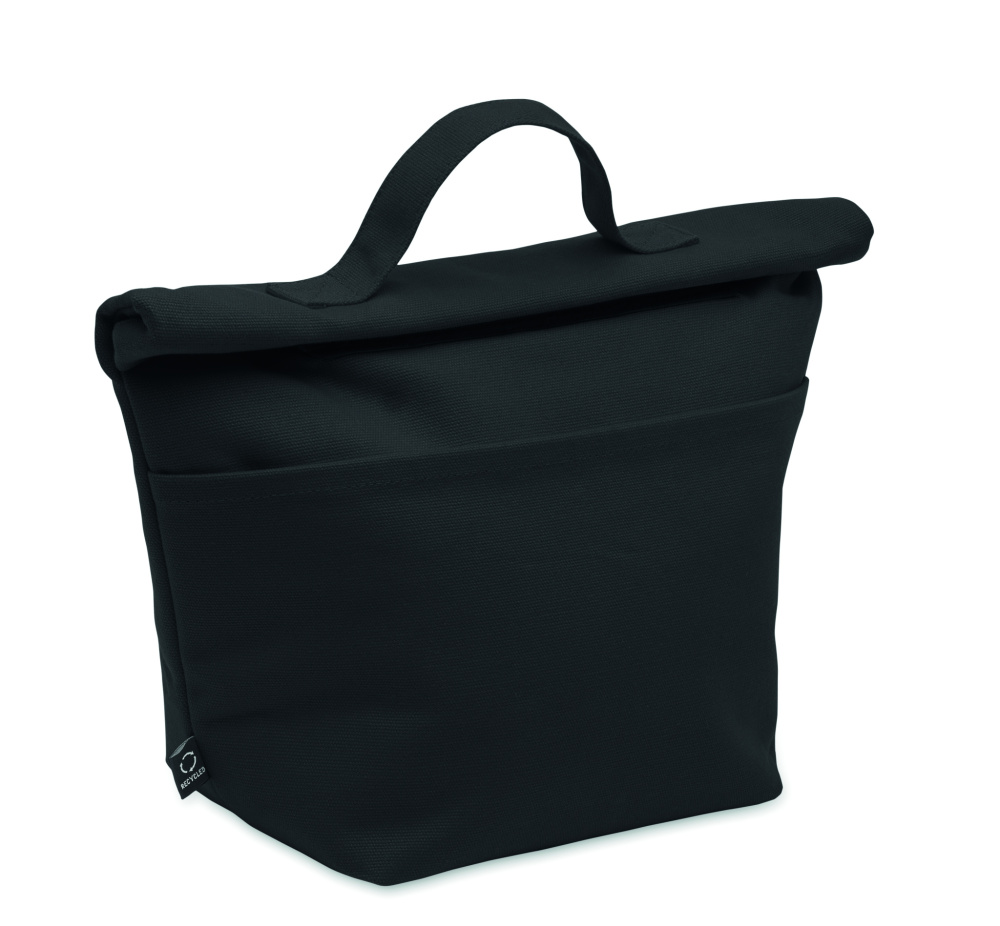 Logo trade promotional gifts picture of: Recycled cotton cooler bag
