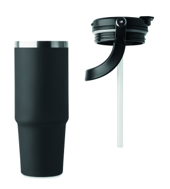 Logo trade business gifts image of: Double wall tumbler 850 ml