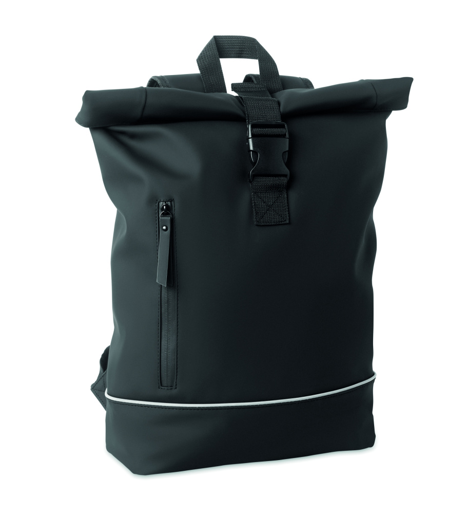 Logotrade corporate gifts photo of: Laptop 15" roll top PU backpack