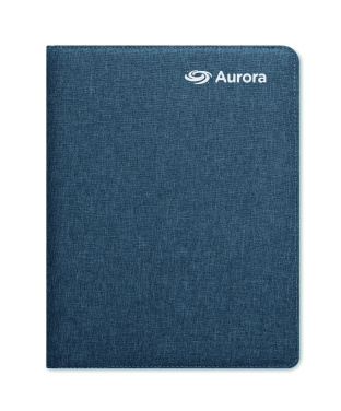 Logo trade promotional products image of: A4 RPET conference folder