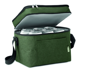 Logo trade corporate gifts image of: RPET cooler bag