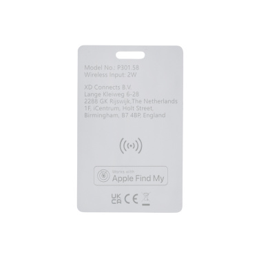 Logo trade business gifts image of: Findit RCS rplastic ultra-thin finder card rechargeable