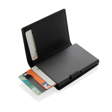Logo trade advertising products picture of: Seekcard RCS rpolyester card wallet with worldwide locating