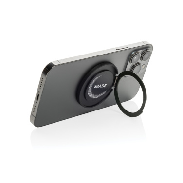 Logo trade promotional gift photo of: Terra Magnetic RCS rplastic magnetic phone holder with ring