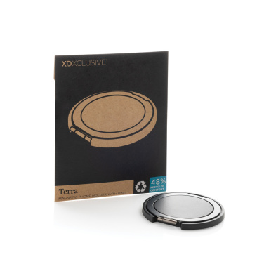 Logotrade promotional products photo of: Terra Magnetic RCS rplastic magnetic phone holder with ring
