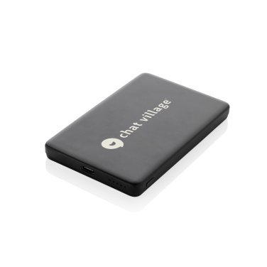 Logotrade business gifts photo of: Orion RCS recycled aluminum 5000 mah 5W magnetic powerbank