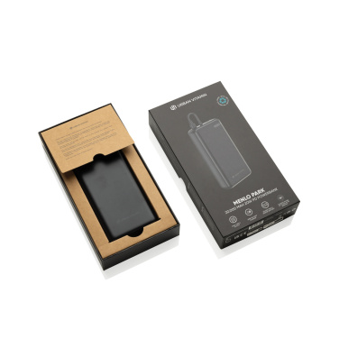 Logo trade promotional products image of: Urban Vitamin Menlo Park RCS rplastic 20,000 20WPD powerbank