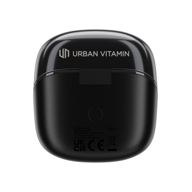 Logo trade promotional products image of: Urban Vitamin Long Beach ENC rplastic wireless earbuds