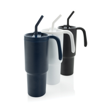 Logo trade promotional giveaways image of: Graphic 360 RCS certified recycled steel tumbler 900ml