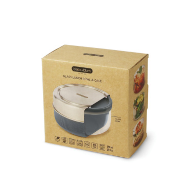Logo trade promotional item photo of: Black+Blum Glass Lunch Bowl 750ml