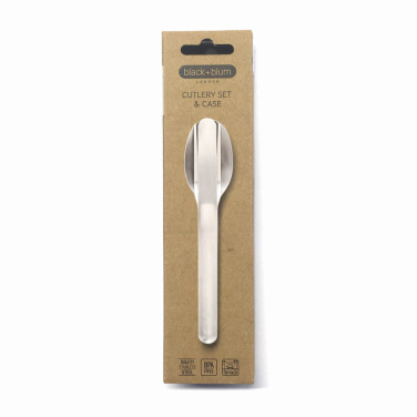 Logo trade promotional giveaways picture of: Black+Blum Cutlery Set