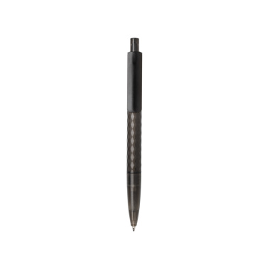 Logo trade promotional merchandise photo of: X3 GRS recycled PC plastic pen frosted