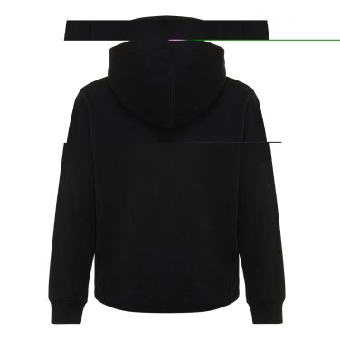 Logo trade corporate gifts picture of: Iqoniq Yengo kids recycled cotton hoodie with sidepockets
