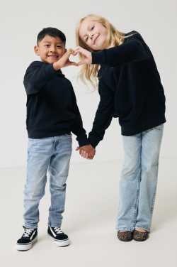 Logotrade business gifts photo of: Iqoniq Yengo kids recycled cotton hoodie with sidepockets