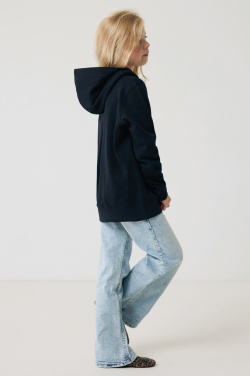 Logotrade promotional item picture of: Iqoniq Yengo kids recycled cotton hoodie with sidepockets