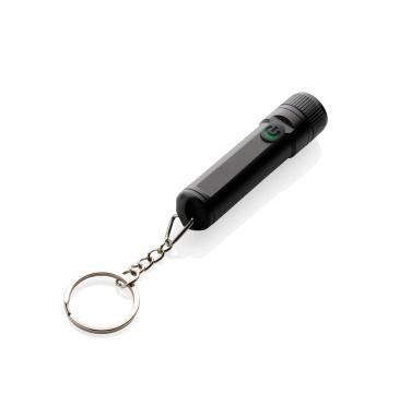 Logo trade advertising products picture of: Gear X rechargeable ultra bright keychain torch