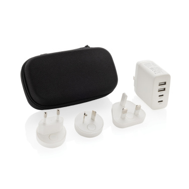 Logotrade business gifts photo of: TravelCharge Pro RCS rplastic travel charger with USB C