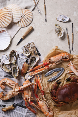 Logo trade promotional giveaways image of: VINGA Story of seafood