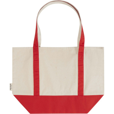 Logotrade advertising product picture of: Sam 320 g/m² GRS recycled cotton tote bag