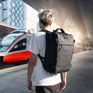 Logo trade promotional gifts image of: Backpack PALUDI Schwarzwolf