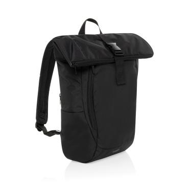 Logo trade advertising products image of: Swiss Peak Aware™ RPET Leonard 15.6 inch laptop backpack