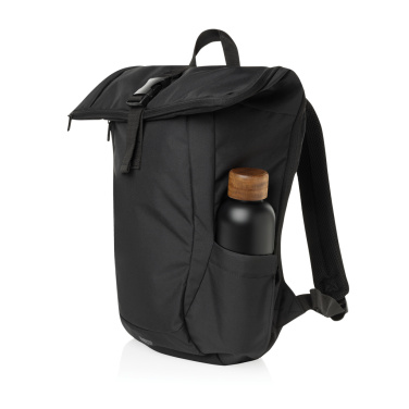 Logotrade promotional merchandise photo of: Swiss Peak Aware™ RPET Leonard 15.6 inch laptop backpack