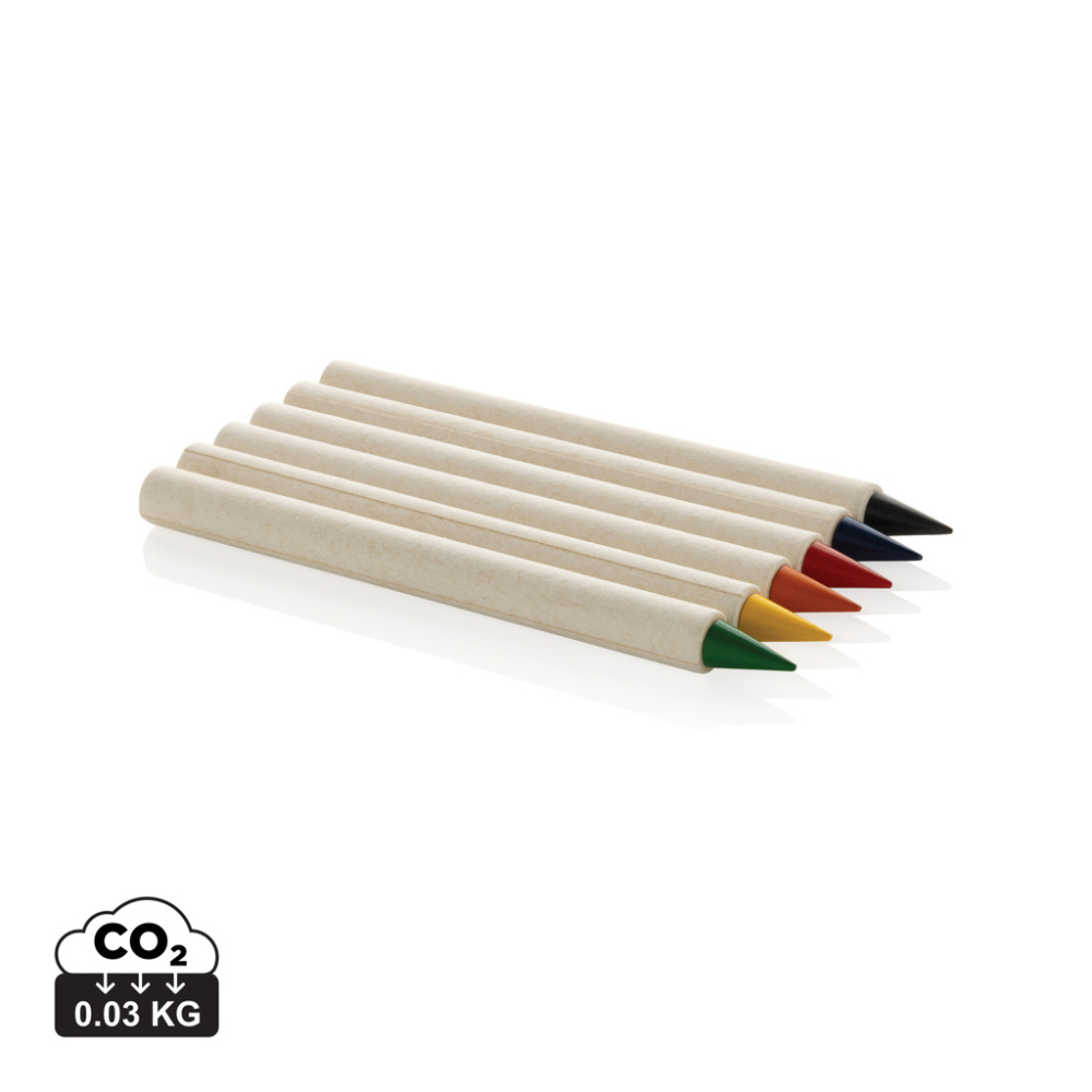 Logotrade corporate gift image of: Micki GRS infinity 6pc colouring pencil set