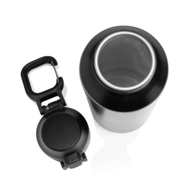 Logo trade promotional giveaways image of: Via RCS Re-steel lockable sport bottle 600ML