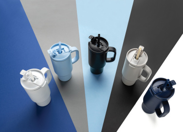 Logo trade promotional gifts picture of: Cruiser RCS recycled Leakproof Compact Tumbler 480ML