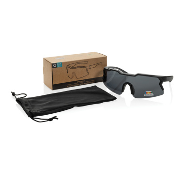 Logo trade advertising products picture of: SproShield RCS plastic activity glasses with polarized lens